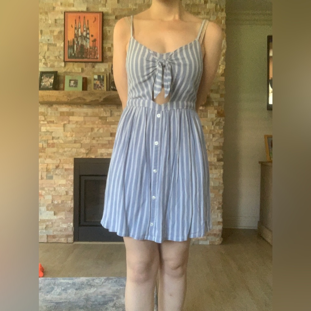 Hollister Co. Baby Blue summer Dress
